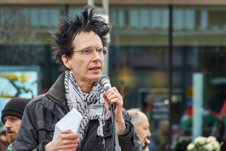 Syksy Räsäsen puhe Nakba-päivän mielenosoituksessa