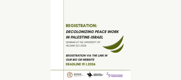 Register now: Decolonizing Peace Work in Palestine-Israel